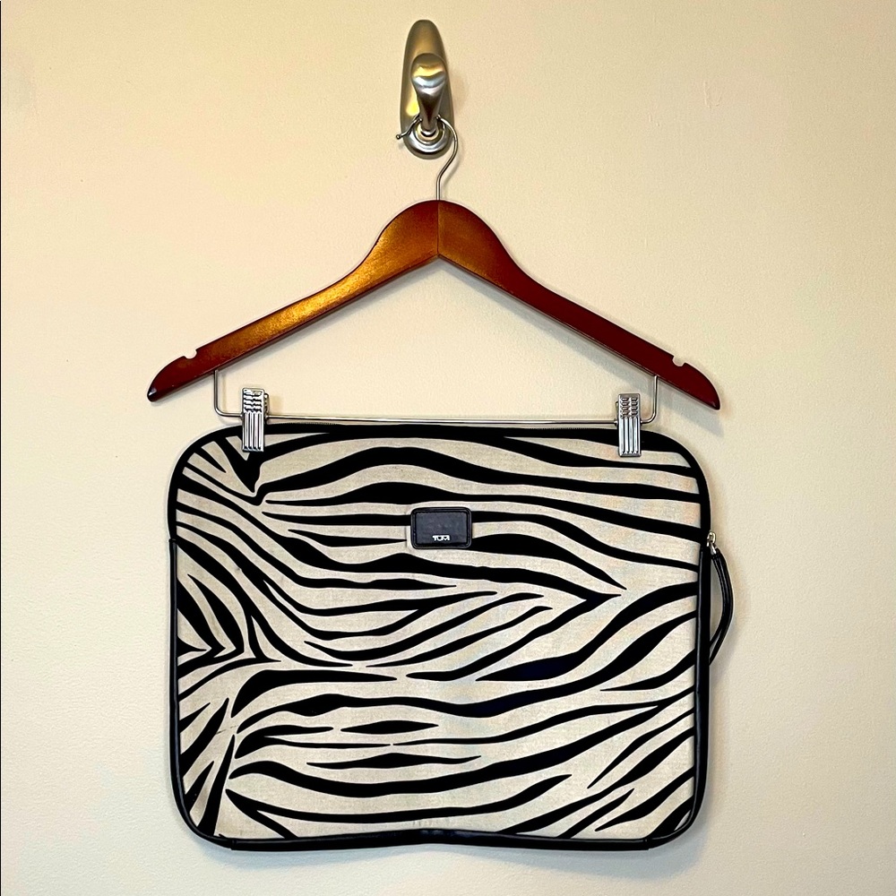Tumi Neoprene Zebra Laptop/Tablet Sleeve